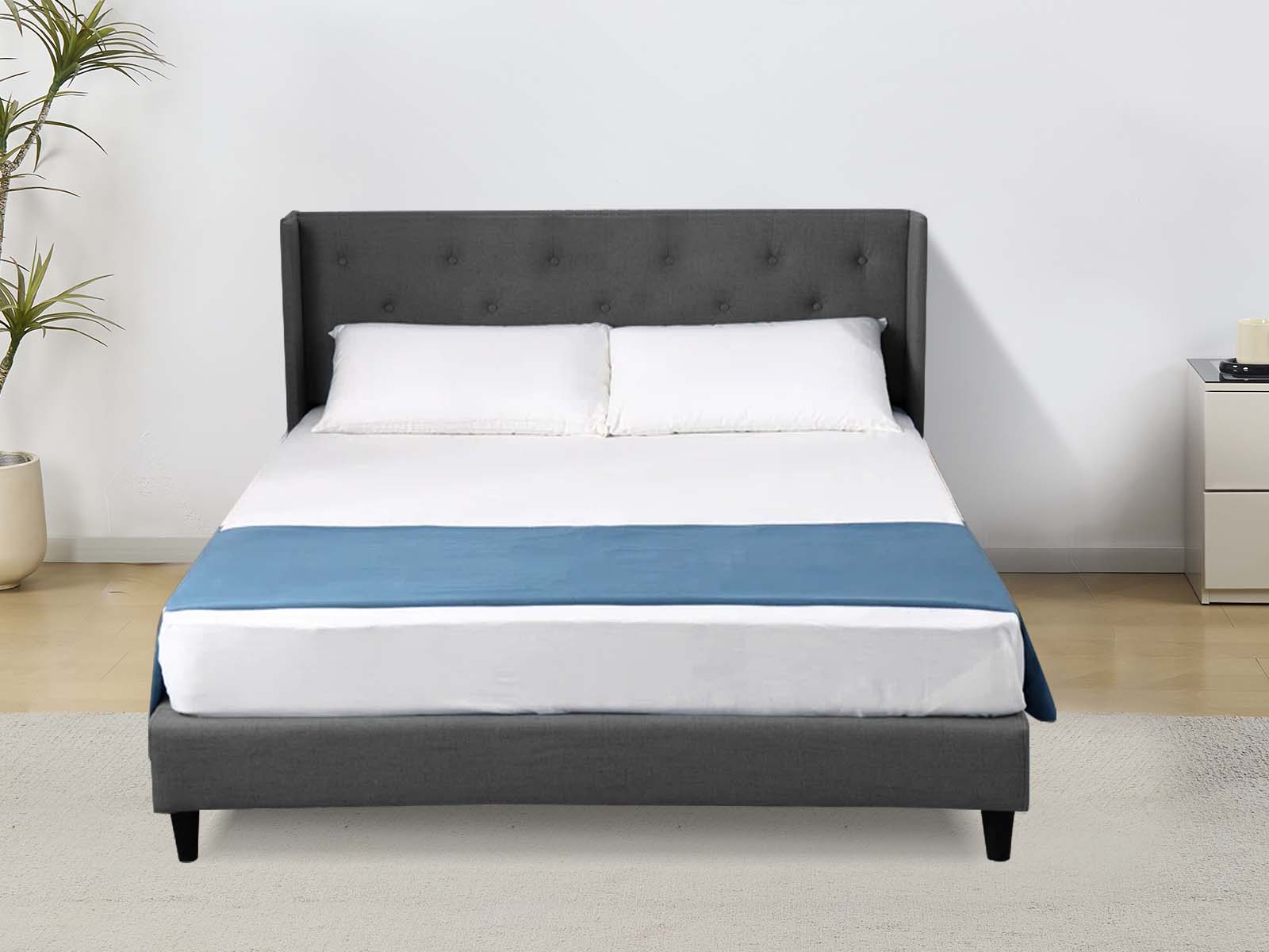 Cordelia Bed Frame Black - Double