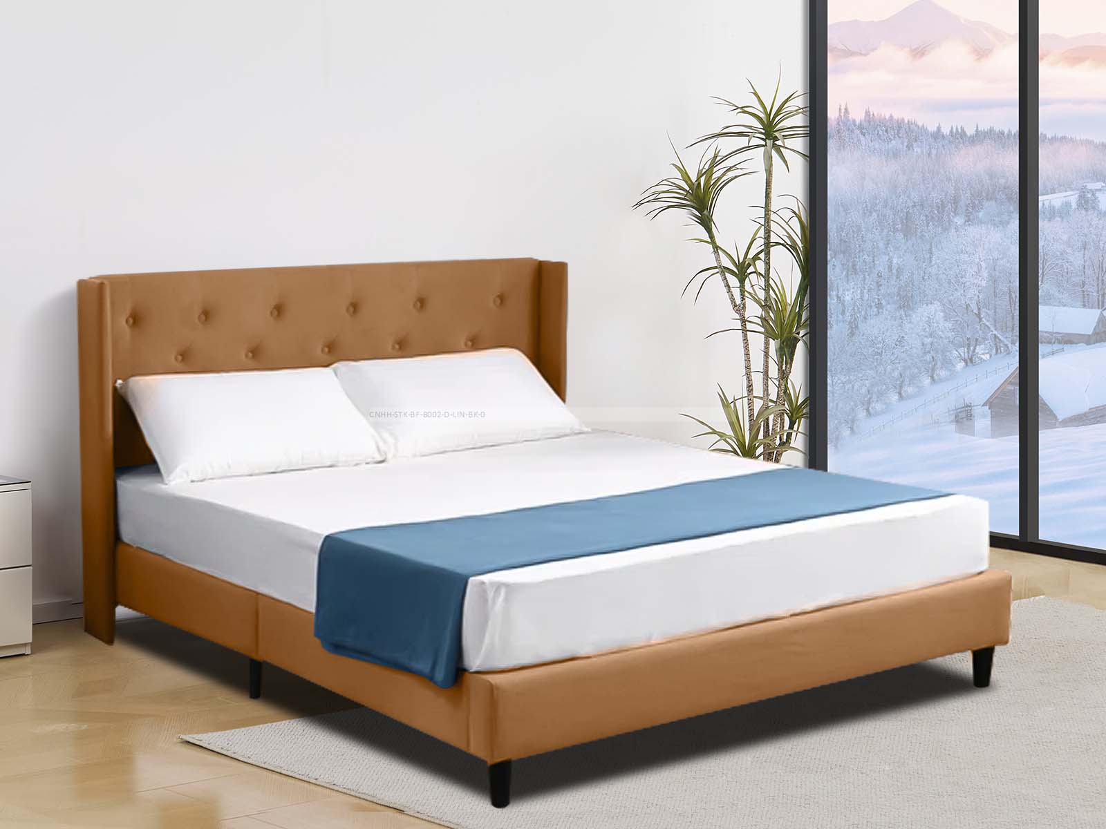 Cordelia Bed Frame Brown - Double