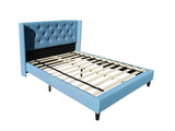 Cordelia Bed Frame Blue - Double
