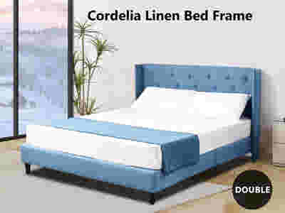 Cordelia Bed Frame Blue - Double