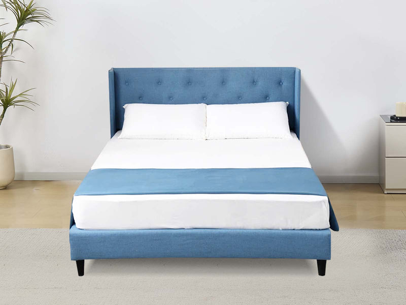 Cordelia Bed Frame Blue - Double