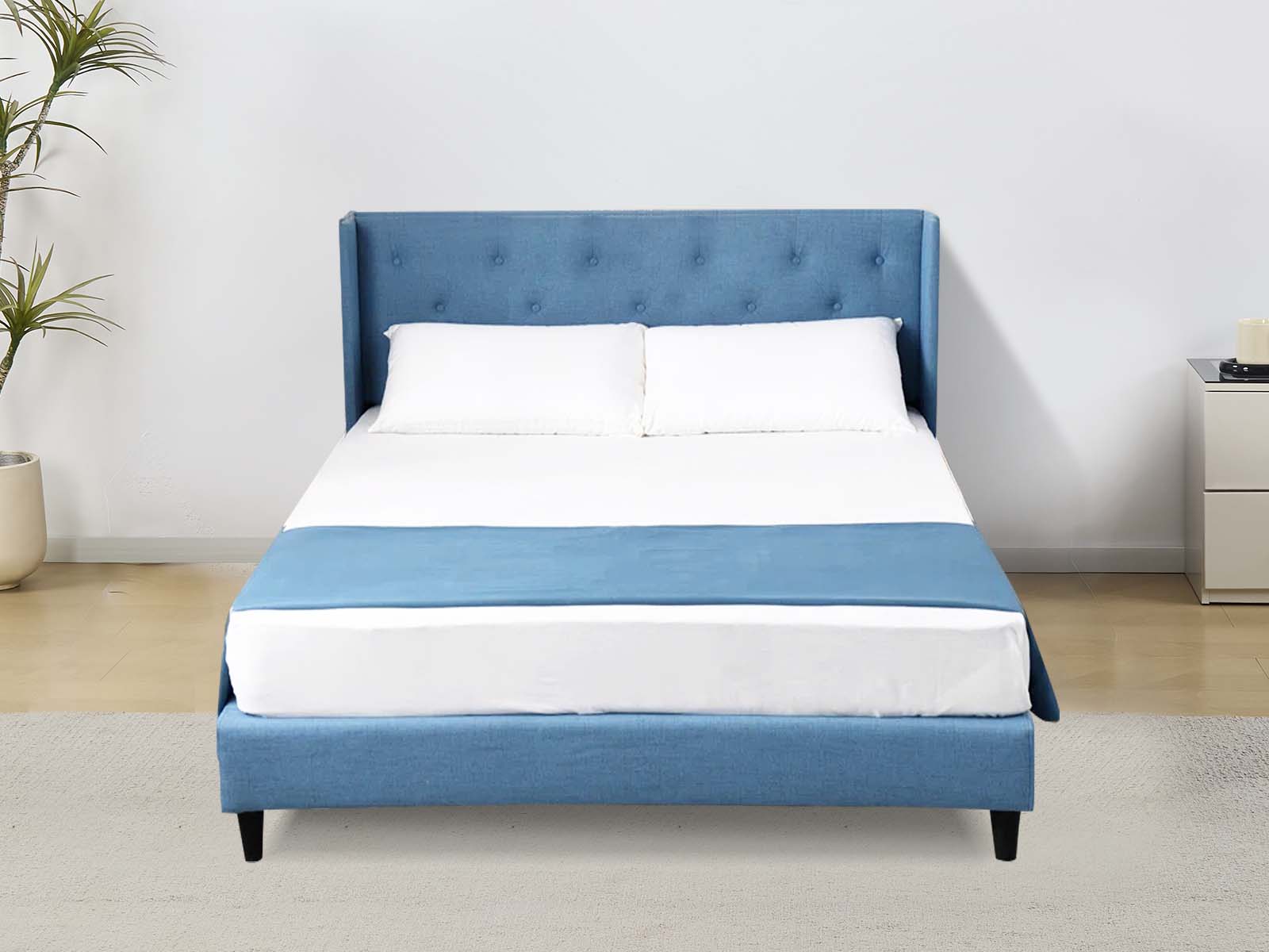 Cordelia Bed Frame Blue - Double