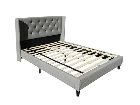 Cordelia Bed Frame Grey - Double