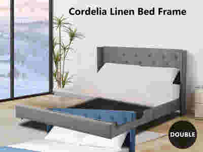 Cordelia Bed Frame Grey - Double