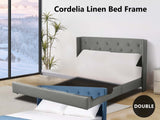Cordelia Bed Frame Grey - Double