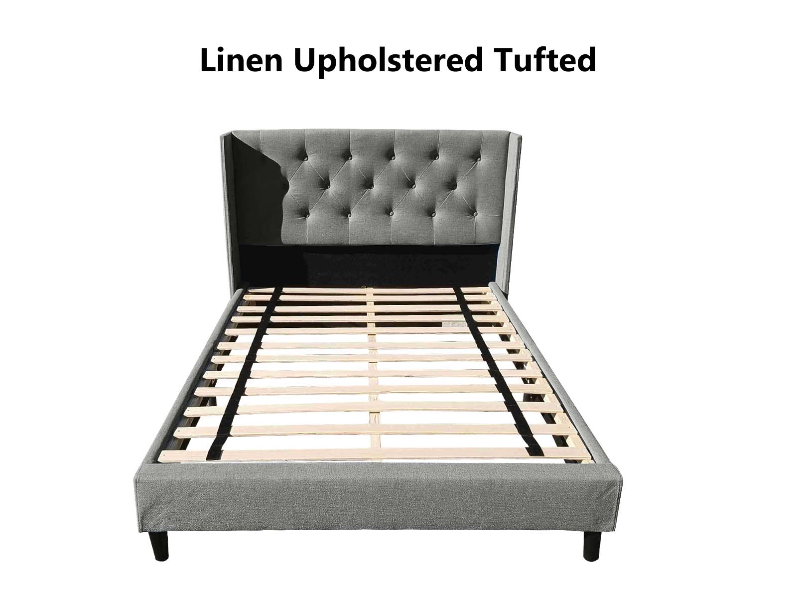 Cordelia Bed Frame Grey - Double