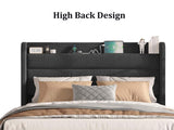 Blanche Linen Bed Frame & Bon21 Mattress - Double