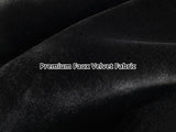 Rilla Pull Out Sofa Bed With Storage - Velvet Black