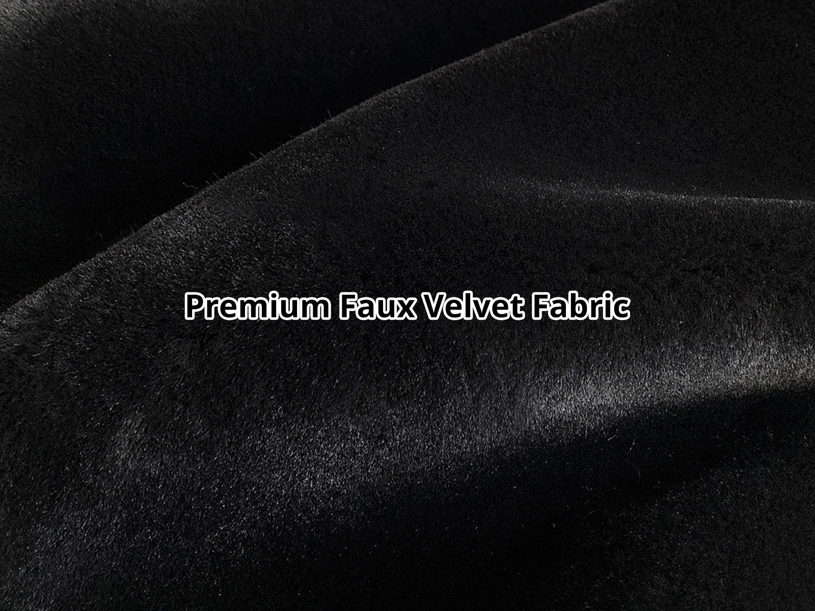 Rilla Pull Out Sofa Bed With Storage - Velvet Black