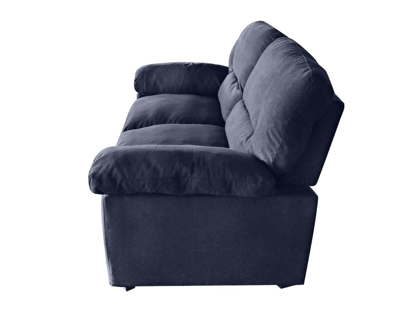 Verna Living Sofa Set Linen Black