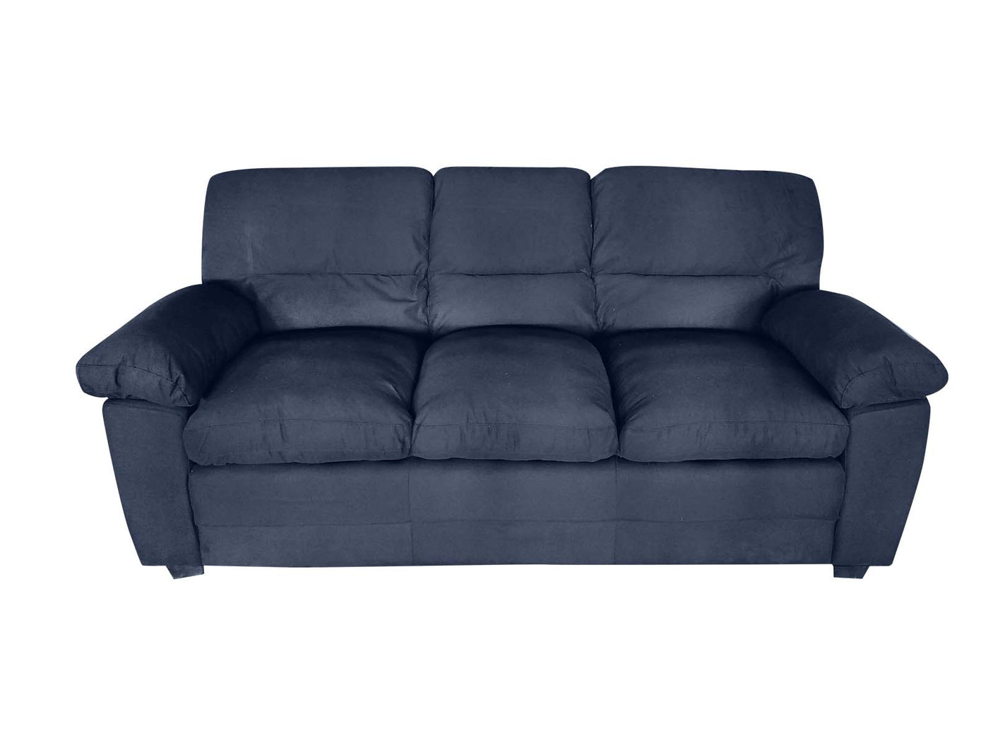 Verna Living Sofa Set Linen Black