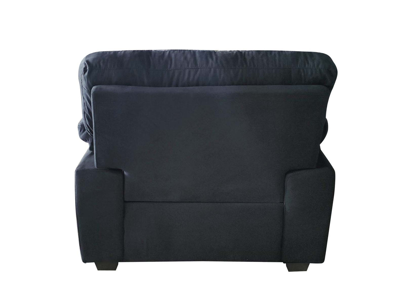 Verna Living Sofa Set Linen Black