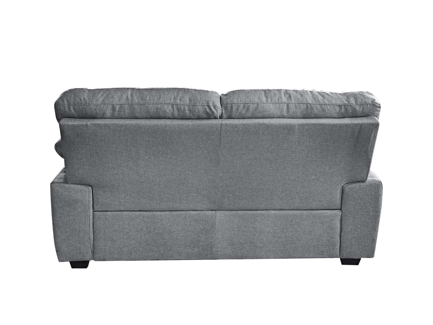 Verna Living Sofa Set Linen Grey