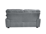 Verna Living Sofa Set Linen Grey