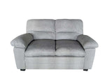 Verna Living Sofa Set Linen Light Grey