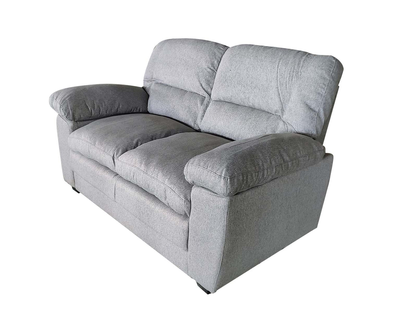 Verna Living Sofa Set Linen Light Grey