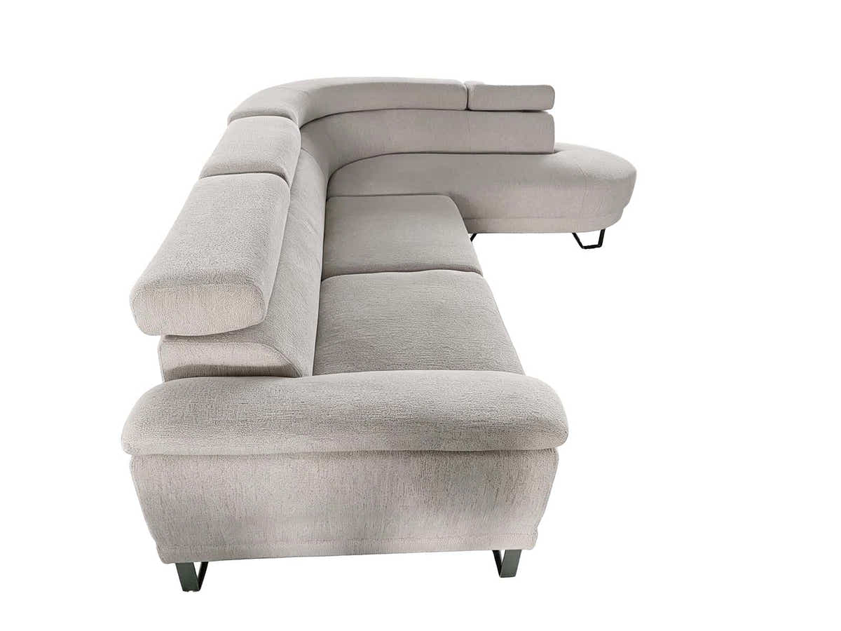 DS Sabina Sectional Sofa Velvet Beige