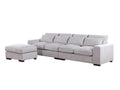 DS Jasmoder Sectional Sofa Set Light Grey