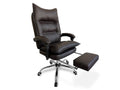 DS New Markus Office Chair with Footrest - Coffee