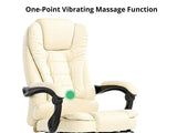 Hermia Massage Office Chair PVC - Beige