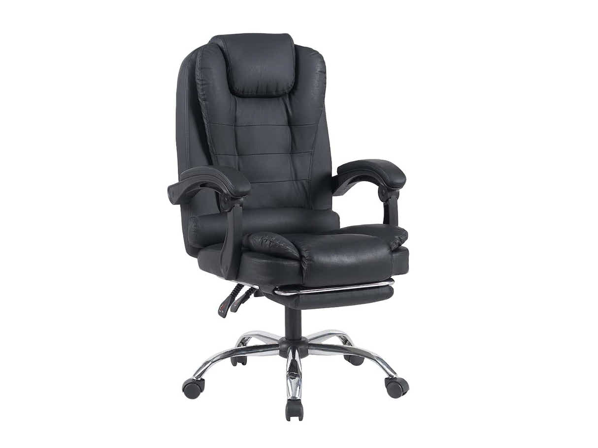 Hermia Massage Office Chair PVC - Black
