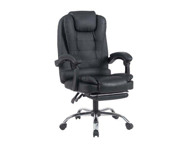 Hermia Massage Office Chair PVC - Black
