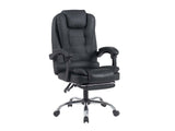 Hermia Massage Office Chair PVC - Black