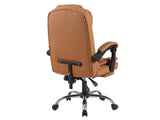Hermia Massage Office Chair PVC - Brown