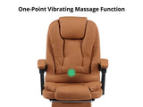 Hermia Massage Office Chair PVC - Brown