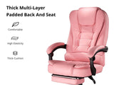 Hermia Massage Office Chair PVC - Pink