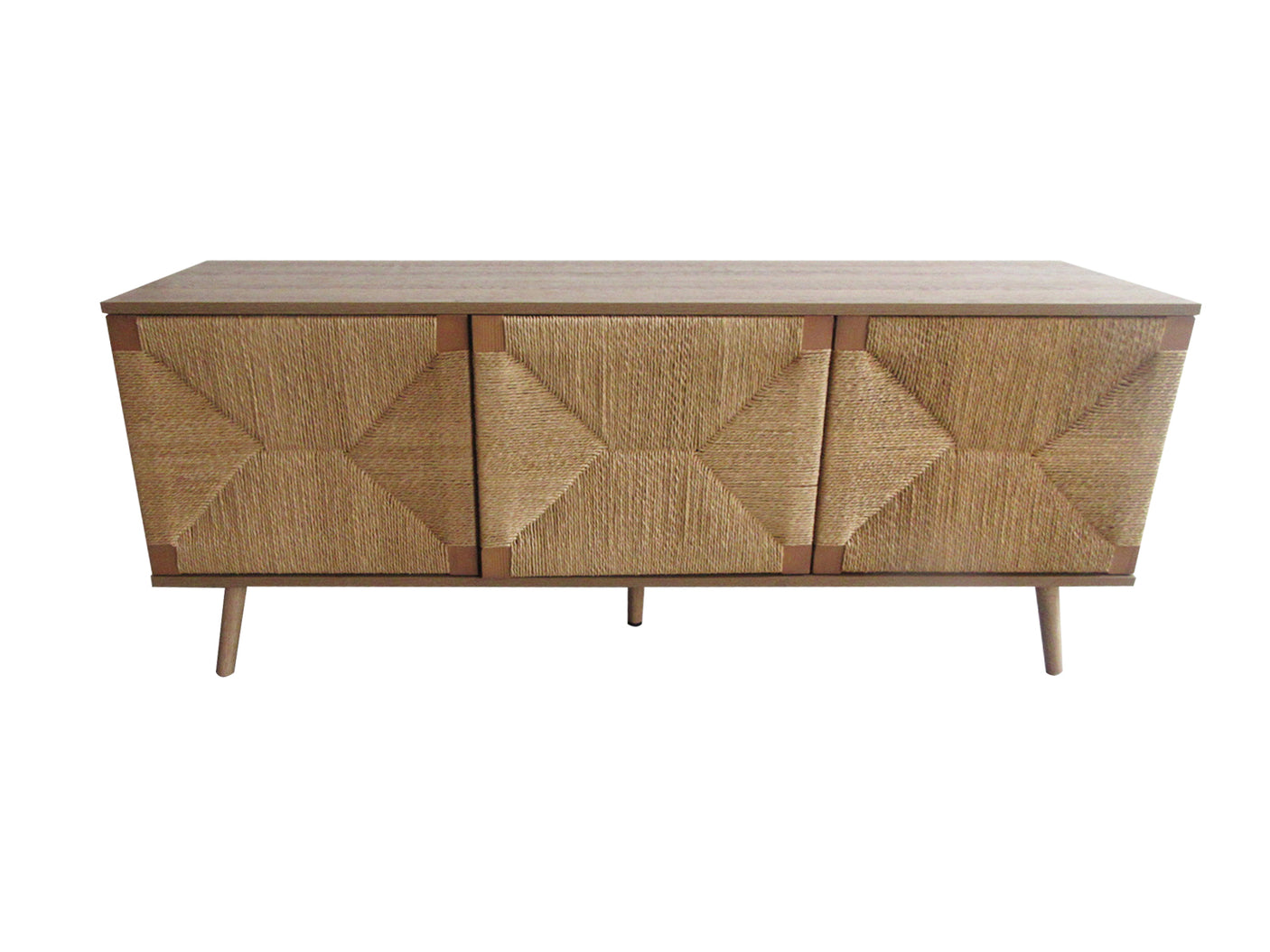 Natus Braided 3 Door TV Stand 1.4M