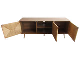 Natus Braided 3 Door TV Stand 1.4M