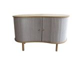 Ayla Tambour Buffet Sideboard Table