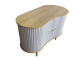 Ayla Tambour Buffet Sideboard Table