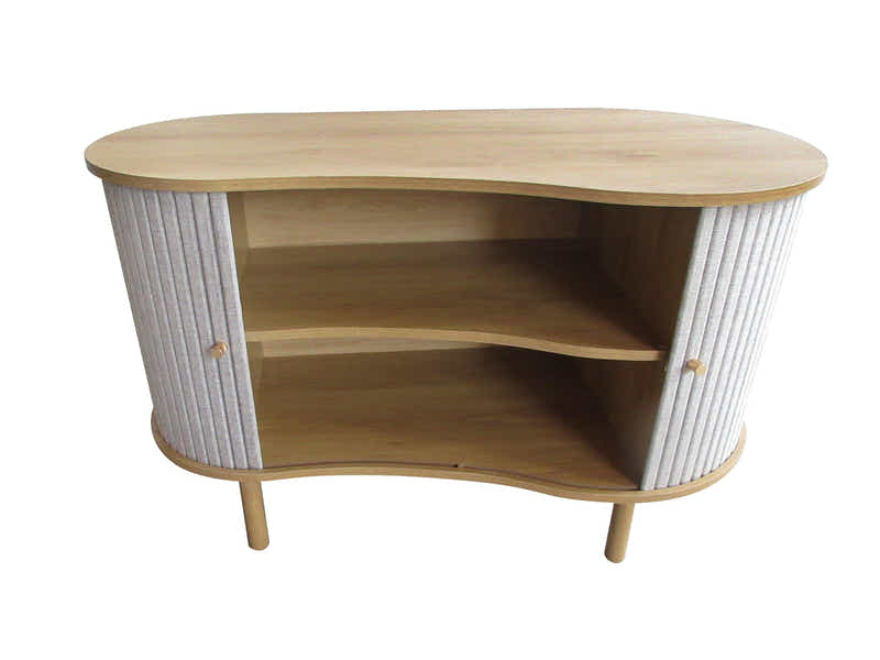 Ayla Tambour Sideboard - 100 cm