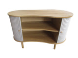 Ayla Tambour Buffet Sideboard Table