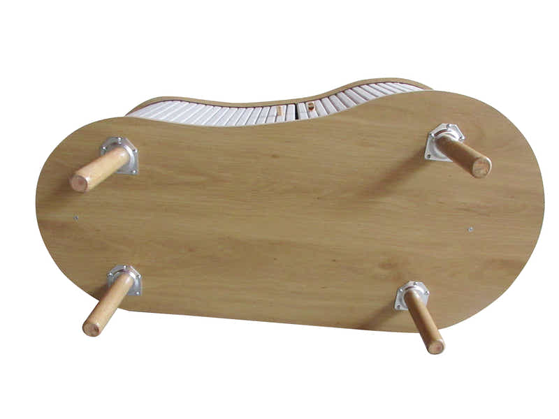 Ayla Tambour Sideboard - 100 cm