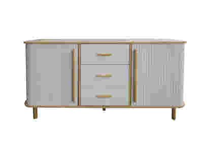 Marama Tambour Buffet Table - 140 cm