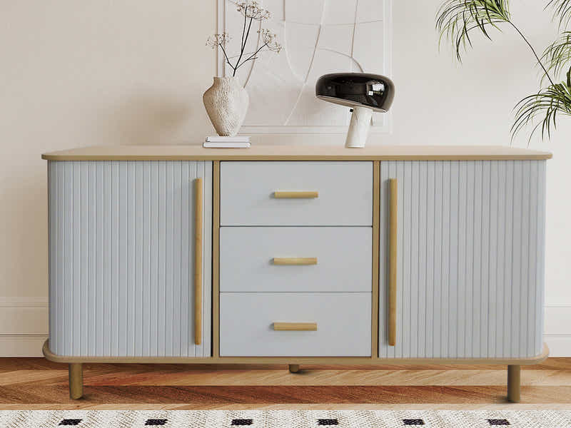 Marama Tambour Buffet Table - 140 cm