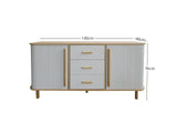 Marama Tambour Buffet Sideboard Table