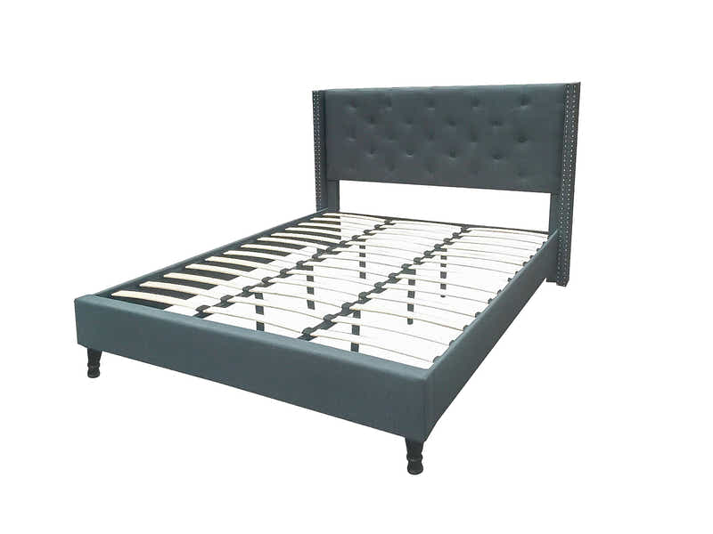 New Lisbeth Bed Frame Blue - King