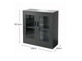 DS Mason Steel Display Filing Cabinet