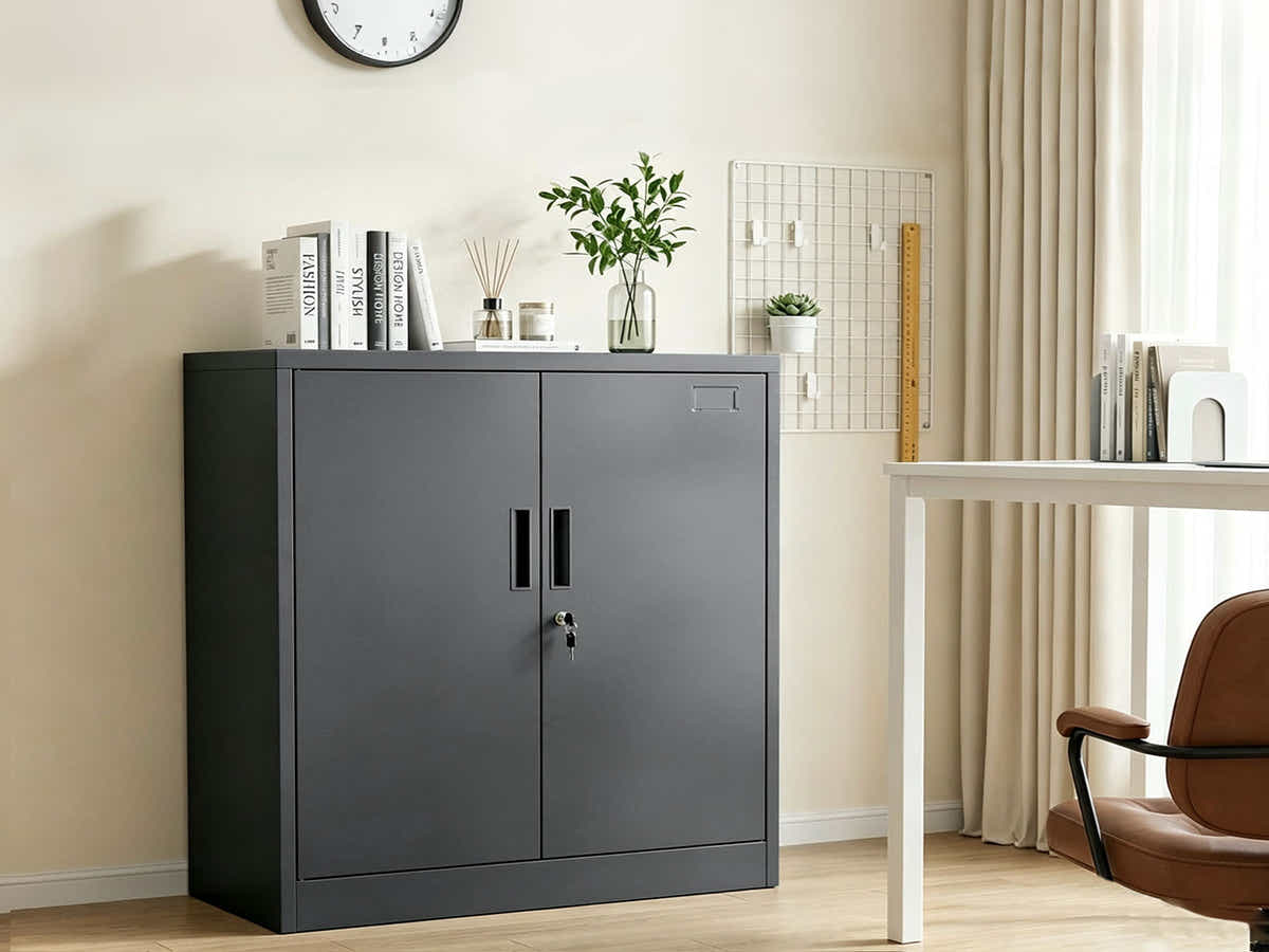 DS Mason Steel Filing Cabinet