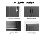 DS Mason Steel Filing Cabinet