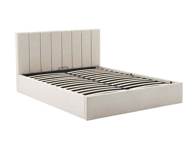 Shawnee Storage Bed Frame Beige - Queen