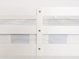 New Chico Triple Bunk Bed - White + Bon10 Single & Bon 21 Double Mattresses