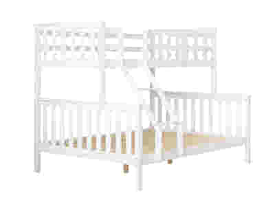 New Chico Triple Bunk Bed - White