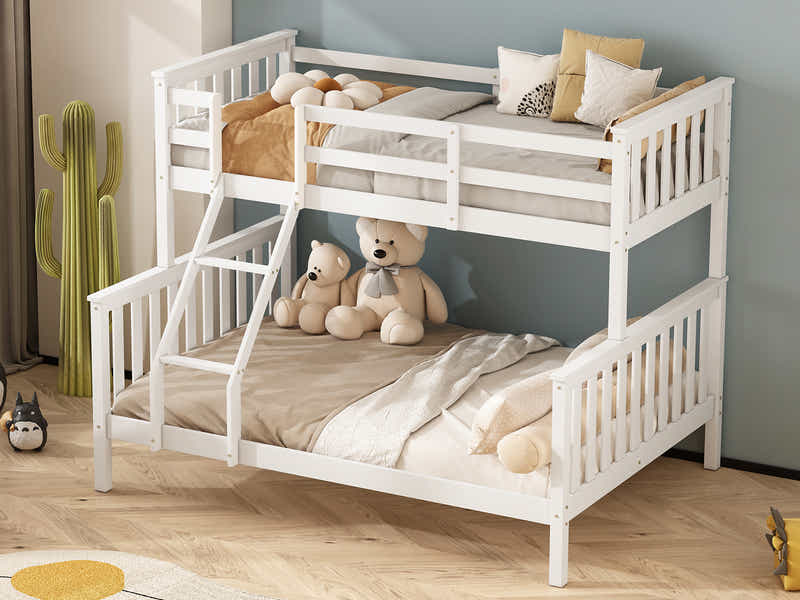 New Chico Triple Bunk Bed - White