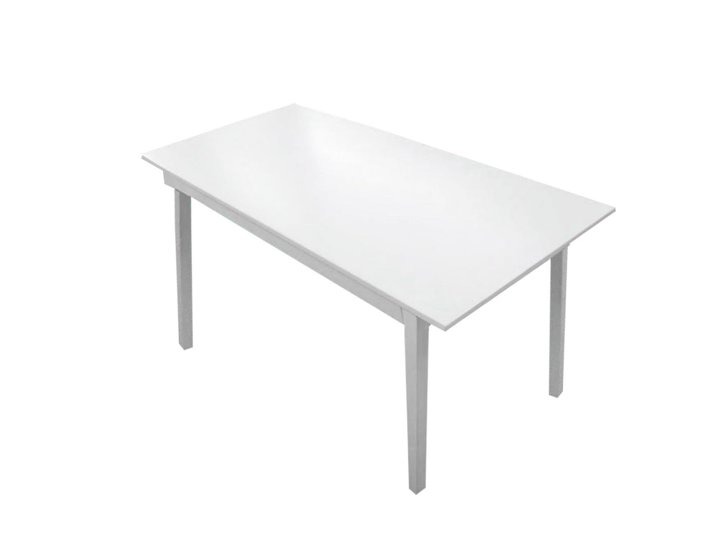 Ajax 5PC Dining Set White
