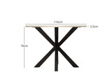 Elsie Round Dining Table - 110 cm